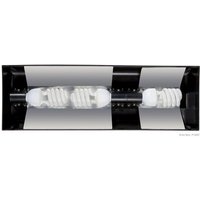 Rampe Declairage Pour Terrarium - Exo Terra - Galerie Compacte Top 60cm - Noir - Cameleon - Reptile