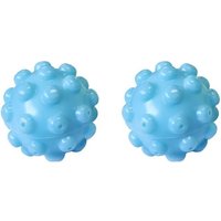 DAMILY® 2Pcs Boule de Séchage - Balles à Sèche-linge - Réutilisable PVC - Bleu