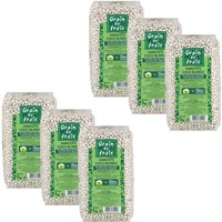 Lot 6x Haricots coco blancs - Grain de Frais - paquet 1kg