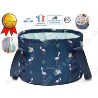 TD® Bassine cuvette portatif sac lavage pliant lingerie voyage randonnée pliable seau animaux transport bain de pieds étanche