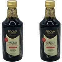 Lot 2x Extrait vanille Bourbon de Madagascar avec graines - Prova Gourmet - bouteille 250ml