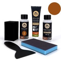 Kit de Rénovation Cuir (11-FAUVE) - SOFOLK - Pour Volant, siège Auto, Chaise, sellerie, Chaussure