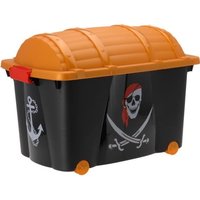 Coffre au trésor - Piraten - Grande - Ouverture supérieure - 4 roues