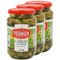Lot 3x Câprons au vinaigre - Pedriza - bocal 180g