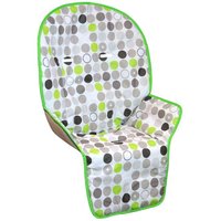 Housse dassise pour chaise haute bébé enfant gamme Ptit - Olive - Monsieur Bébé