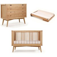Mini chambre bébé Montessori Marley Bois 70x140 cm