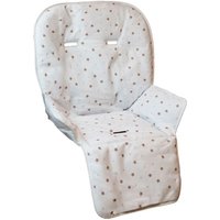 Housse dassise pour chaise haute bébé enfant gamme Ptit - Celeste - Monsieur Bébé
