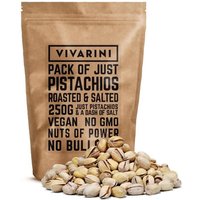 Pistaches Décortiquées Grillées Salées Vivarini Crues Premium 250 g