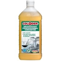 SANITERPEN Dégraissant surpuissant concentré Coloder Pro - Pour petits et gros matériels de cuisine - 1 L