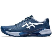 Asics Gel-Challenger 14 Clay Homme Bleu Chaussure de tennis - ASICS - Gel Challenger 14 Clay - Mako Blue White - Stabilité - Confort optimal