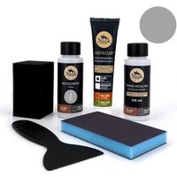 Revamp Leather Kit (4-GRAY) - SOFOLK - for Steering Wheel, Car Seat, Chair, Upholstery, Shoe
