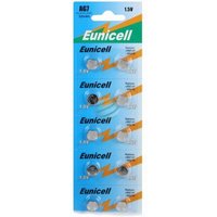 Eunicell lot de 10 piles alcaline AG7 G7 LR927,395 1,55V