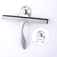 Raclette Douche avec Support, Raclette Vitre en Silicone pour salle de bain, Miroir, Racloir Vitre, Raclette Sol