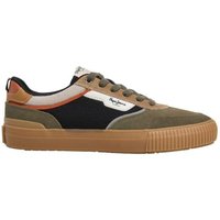 Pepe Jeans Nolan Essence Homme Kaki chaussure Baskets Pepe Jeans NOLAN ESSENCE M