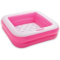 Intex - 57100NPA - Baignoire de douche gonflable rose pour bebe 85x85x23cm