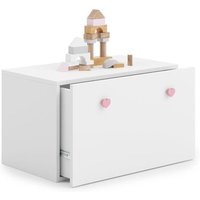 Coffre à jouets Gani rose