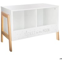 Bibliothèque enfant blanc H40cm - Atmosphera Créateur dintérieur