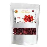 Fleurs d'Hibiscus séchées - signature panafricaine  - 500g