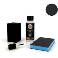 Kit Retouche Peinture Cuir/Simili-Cuir (2-GRAPHITE) - SOFOLK - Entretien pour Siège et Volant de Voiture, Canapé, Chaussure