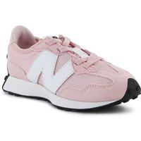 New Balance 327 Rose / Blanc Enfant 2 chaussure Chaussures pour enfant - NEW BALANCE - 327 - Rose - Textile - Lacets