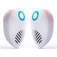 Green Bamboo Ultrason Souris, Répulsif Ultrasons V3 (2020) Appareil anti Souris Rats Rongeurs Alternative Pièges à Souris (2 pièces)