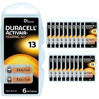 Piles Auditives Duracell Activair 13 20
