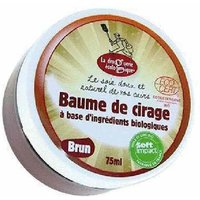 marron - 75ml - Cirage entretien cuir naturel 75ml marron TAPIR