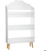 Bibliothèque enfant Douceur nuage blanc H100cm - Atmosphera Créateur dintérieur