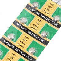 10pcs Pile Bouton Batterie AG3 LR41 LR736 392 392A SR41SW CX41 SR736 SR41