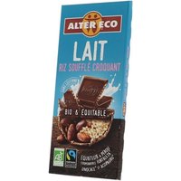 Barre Et Tablette De Chocolat - Eco Lait Riz Soufflé Bio & Équitable – Croquant