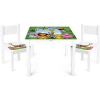 Table et 2 chaises enfant motif ANIMAUX Chambre enfant Meuble