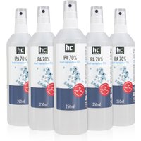 6 x 250 ml alcool isopropylique en flacon vaporisateur