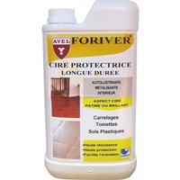 Cire protectrice foriver carrelage, tomettes, sol plastique - 1 L