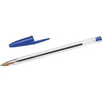 Bic Cristal Original Stylos-bille Pointe Moyenne (10 Mm) - Bleu Boîte De 50