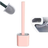 Brosse WC TPR Brosses de toilette révolutionnaire en silicone avec support à séchage rapide, brosse de toilette pour salle de bain