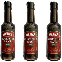 Lot 3x Sauce anglaise worcester - bouteille 150 ml
