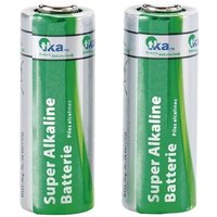 TKA Alkaline Battery Set: Pack of 2 A23 12V Batteries