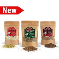 Bois de fumage Bois pour le fumage à froid, 1,2 L, Kit 3 Essences: 1 x 400 ml d’olive, 1 x 400 ml d’orange, 1 x 400 ml d 558