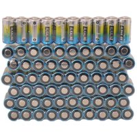 Lot de 10 Piles Alcaline 4LR44 6V 476A Pour Collier Chien Antiaboiement Dressage