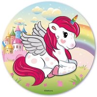 20 cm Unicorn Wafer Disc