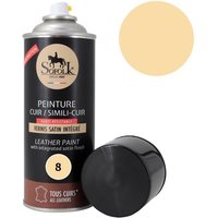 Peinture Cuir (8-BEIGE CLAIR) avec Vernis Intégré - SOFOLK - Entretien pour Siège et Volant de Voiture, Canapé, Chaussures, etc