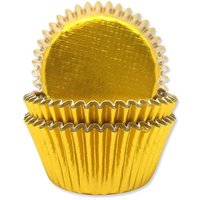60 caissettes petit four dorées 2.5x2cm