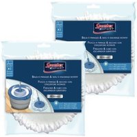 SPONTEX EXPERT Set of 2 Refills for Rotary Mop & Bucket with Wringer