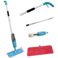 LUXS Balai Serpillière Vaporisation Nettoyage Efficace Bleu