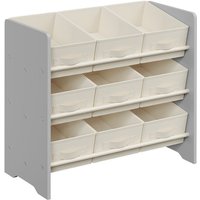 Étagère pour Chambre d’Enfant - SONGMICS - Gris - Spacieuse