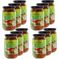 Lot 12x Variante de légumes au vinaigre - Gustadéa - pot 340g