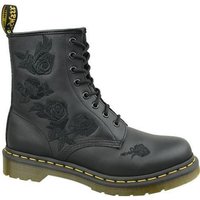 Dr. Martens 1460 VONDA MONO BLACK SOFTY T Noir chaussure Chaussures de randonnée femme Dr. Martens 1460 Vonda Mono - Noir - Lacets - Caoutchouc