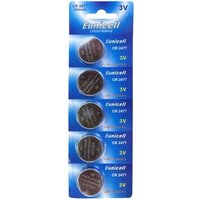 Lot de 5 Piles bouton plates lithium type CR2477 3V - Yuan Yuan