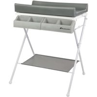 BEBECONFORT Baltic Table à langer et baignoire 2en 1 Pliable De la naissance à 12 mois (11kg) Gray Mist