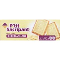 Petit beurre et chocolat blanc 150g Leader Price